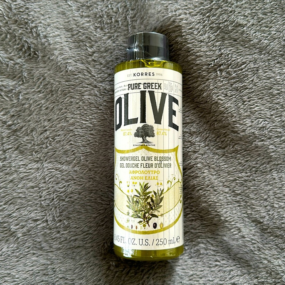 SOLD: Korres Pure Greek Olive Blossom Shower-gel